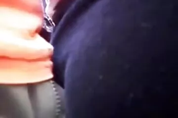 Nghiêng chịch nhau không che sâu hậu môn quái cứng trong ass.